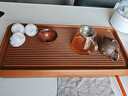 石茗堂高端德國電木茶盤(pán)整塊家用簡(jiǎn)約輕奢茶托海泡茶臺新款客廳辦公室排 若水（升級版40支高密度） 80_40_5cm 曬單實(shí)拍圖