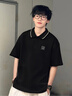 馬克華菲翻領(lǐng)短袖POLO衫男夏季新款高端商務(wù)休閑上衣通勤運(yùn)動(dòng)半袖T恤男士 曬單實(shí)拍圖