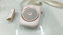 漫步者（EDIFIER）MF2領(lǐng)夾無(wú)線(xiàn)版 小蜜蜂擴音器教師導游導購講解員老師教學(xué)專(zhuān)用上課戶(hù)外便攜大功率麥克風(fēng)播放器喇叭 云巖白【領(lǐng)夾無(wú)線(xiàn)版】丨無(wú)線(xiàn)麥+腰帶 曬單實(shí)拍圖