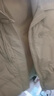加肥加大碼羽絨服女短款胖mm300斤糖果色可愛(ài)輕薄款羽絨外套孕婦 白色 2XL 140斤-170斤 曬單實(shí)拍圖