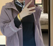 lululemon丨Rain Chaser女士運動(dòng)夾克 LW4CANS 暮光玫瑰棕 XL /12 曬單實(shí)拍圖