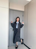 特洛曼時(shí)尚OL短款西裝外套女秋氣質(zhì)休閑職業(yè)女裝套裝小個(gè)子面試正裝套裙 曬單實(shí)拍圖