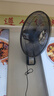 美的（Midea）【五葉颶風(fēng)】工業(yè)遙控壁扇/掛壁式商居兩用風(fēng)扇/120°廣角搖頭定時電風(fēng)扇/工廠通風(fēng)吊扇 FW40-11AR 曬單實拍圖
