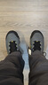 拉思珀蒂瓦（LA SPORTIVA）防水透氣皮面登山鞋男防滑減震快速行進徒步鞋PYRAMID 碳灰/黃 42 曬單實拍圖