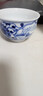 瓷都窯火景德鎮陶瓷手繪青花山水品茗杯白瓷功夫茶具瓷器茶杯個(gè)人杯主人杯  纏枝蓮開(kāi)窗款 曬單實(shí)拍圖