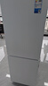 美的（Midea）白色雙開(kāi)門(mén)兩門(mén)小戶(hù)型客廳家用電冰箱租房宿舍低音節能低噪可冷藏冷凍不占地MR-190E 曬單實(shí)拍圖