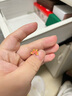 周六福5G工藝琺瑯蝴蝶黃金耳釘女生日禮物計價(jià)A0913627 一對 約1.78g  曬單實(shí)拍圖