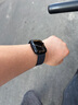 Apple/蘋(píng)果 Watch Series 10 智能手表GPS款42毫米亮黑色鋁金屬表殼濃墨色回環(huán)式運動(dòng)表帶MX1Q3CH/B 曬單實(shí)拍圖