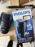 飛利浦（PHILIPS）男士電動(dòng)剃須刀充電便攜式刮胡刀剃胡刀胡須刀 水洗雙刀頭PQ190/16 中秋節禮物 曬單實(shí)拍圖