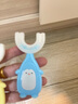SOAO嬰兒U型兒童牙刷硅膠0-1-2-3-6-12-15歲寶寶小孩幼兒同款換牙期 曬單實(shí)拍圖
