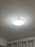 歐普照明（OPPLE）新款超薄吸頂燈客廳書(shū)房臥室led全光譜護眼簡(jiǎn)約現代套餐 圓50cm高亮三色變光48w 曬單實(shí)拍圖