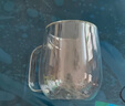 品喻（PINYU）雙層玻璃杯馬克杯咖啡杯高顏值杯子家用高硼硅水杯茶杯加厚450ml 曬單實(shí)拍圖