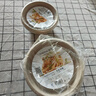 茶花（CHAHUA）甘蔗漿紙碗一次性餐具防水防油本色可降解紙碗350ml24只 圓形飯盒 曬單實(shí)拍圖
