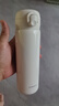 樂扣樂扣（LOCK&LOCK）簡(jiǎn)約彈跳蓋保溫杯保冷戶外隨行水杯子480ML白色七夕情人節(jié)禮物 曬單實(shí)拍圖