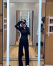 lululemon丨Throwback Still 女士運(yùn)動(dòng)長(zhǎng)褲 亞洲版型 LW5FX9A 黑色 M 曬單實(shí)拍圖