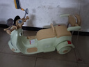 夢(mèng)多福兒童電動(dòng)摩托車(chē)三輪遙控玩具車(chē)可坐雙人寶寶0-12歲小孩一周歲禮物 清新綠【12v+早教+藍牙+遙控】 男孩生日禮物女孩3-6歲 曬單實(shí)拍圖