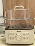 美的（Midea）電蒸鍋 電煮鍋電火鍋多功能鍋家用電鍋蒸蛋器蒸包子鍋電熱鍋10.8升三層大容量多用途鍋ZGE2323Z02 曬單實拍圖