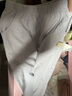 戴維貝拉（DAVE＆BELLA）兒童褲子2025女童新款涼感束腳褲抗菌小童夏裝休閑褲女寶寶長(cháng)褲 灰紫色【現貨】 90 cm（建議身高80-90cm） 曬單實(shí)拍圖