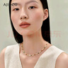 AJIDOU阿吉豆度項鏈時(shí)尚氣質(zhì)淡水珍珠度假風(fēng)鎖骨鏈日常百搭送女友送閨蜜 曬單實(shí)拍圖