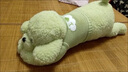 RWTW毛絨玩具大號趴趴狗公仔玩偶女孩陪睡夾腿抱送女朋友生日禮物 橄欖黃-baby毛衣狗 1.6米 曬單實(shí)拍圖