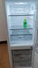 海爾（Haier）風(fēng)冷無(wú)霜冰箱雙開(kāi)門(mén)小型家用超薄雙門(mén)節能省電以舊換新電冰箱 170升丨DEO凈味保鮮丨絲綢米 曬單實(shí)拍圖
