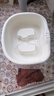 奔麥坐浴盆帶凳女痔瘡男藥泡浸泡孕婦產(chǎn)婦洗屁股神器私處老人術(shù)后免蹲 加寬加深【可浸泡】免蹲丨米白 曬單實(shí)拍圖