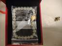 中國黃金（CHINA GOLD）黃金蓮花手鏈女足金和田玉手串七夕情人節生日禮物送女友老婆媽媽 蓮花和田玉手串 約0.3g+品牌禮盒 曬單實(shí)拍圖
