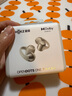韶音（SHOKZ）OpenDots ONE動(dòng)鈦圈開放式藍(lán)牙耳機(jī)耳夾式耳機(jī)藍(lán)牙跑步運(yùn)動(dòng)無(wú)線E310七夕禮物 星際白 曬單實(shí)拍圖