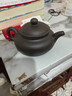 FANCYCHIC宜興紫砂壺全手工正宗名家純手工仿古功夫茶具套裝大容量家用茶壺 B黑色【原礦紫砂壺 保證磨砂質(zhì)感 曬單實(shí)拍圖