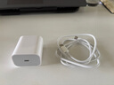 蘋果16/15充電器頭45W適配原裝快充套裝充電線氮化鎵iphone16promax/plus手機(jī)數(shù)據(jù)線 蘋果45W快充頭+1米編織快充線 曬單實(shí)拍圖