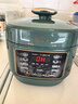 美的電壓力鍋S340家用迷你2.5升高壓鍋智能預約多功能小型2-5人3L 復古綠電飯煲 2.5L 曬單實(shí)拍圖