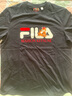 FILA 斐樂(lè )官方男子針織短袖衫2025夏新款狐貍刺繡休閑舒適純棉T恤 曬單實(shí)拍圖