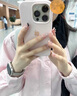 適用蘋(píng)果iwatchS10表帶細麥穗女款applewatchS987折疊扣金屬表帶 麥穗星光色-折疊扣 適用iwatchS10/S11【42MM表盤(pán)】 曬單實(shí)拍圖