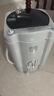 志高（CHIGO）脫水機(jī)甩干機(jī)小型迷你家用甩干桶出租房宿舍大容量單杠脫水桶烘干一體 8.6KG 力薦【不銹鋼桶加厚款】 曬單實(shí)拍圖