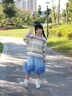 阿米艾（amiai）女童雪地靴2025秋冬新款時(shí)尚中大童女孩軟底加絨休閑鞋兒童短靴子 米白 33 碼/鞋內(nèi)長約21cm 曬單實(shí)拍圖