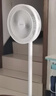 美的（Midea）電風(fēng)扇 家用七葉立式落地扇宿舍臥室輕音節(jié)能搖頭桌面小風(fēng)扇大風(fēng)力空氣循環(huán)風(fēng)扇 SAF30AC  曬單實拍圖