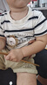 迪士尼男童夏裝套裝2025新款夏季嬰幼兒童帥氣衣服寶寶短袖短褲兩件套潮 乳白色 TT 小獅子短袖套裝 90 曬單實(shí)拍圖