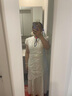 棉致法式溫柔風(fēng)新中式旗袍連衣裙女夏季2025新款小個子氣質(zhì)收腰長裙 9777圖片色【高品質(zhì)55】 XL 110-120斤 曬單實拍圖