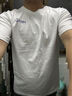回力短袖t恤男夏季純棉透氣圓領(lǐng)打底衫男印花休閑百搭上衣男裝白色L 曬單實(shí)拍圖