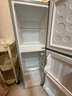 新飛冰箱小型租房用 一級能效冷 藏冷凍兩用1-2人家用小冰箱 出租房雙門(mén)電冰箱辦公室兩門(mén) 升級款 90A142LS一級能效【保鮮盒款】銀 曬單實(shí)拍圖