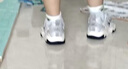 江博士學(xué)步鞋運動(dòng)鞋秋季男女寶寶鞋透氣休閑兒童鞋B14243W018灰/卡其26 曬單實(shí)拍圖