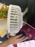 卡培登6寸USB小風扇/電風扇桌面/小電扇/小臺扇便攜迷你手持夾子睡眠小風扇辦公室宿舍桌面戶外可用 白色 曬單實拍圖