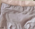 【紅豆制造商】高腰收腹內褲女士純棉內衣大碼提臀三角短褲套裝 【灰色+豆沙+黑色】 3條 XL 【建議120-145斤】 曬單實(shí)拍圖