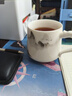 PAKCHOICE茶杯茶水分離陶瓷杯帶蓋辦公室杯羊脂玉水杯送長(cháng)輩父親禮物泡茶杯 曬單實(shí)拍圖