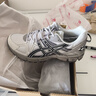 亞瑟士ASICS跑步鞋男鞋耐磨減震運動鞋 GEL-KAHANA 8 透氣越野跑鞋 灰色/藍(lán)色 42 曬單實拍圖