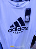 adidas短袖男戶(hù)外休閑透氣運動(dòng)服健身運動(dòng)速干T恤 白/黑（空手道） M  曬單實(shí)拍圖