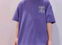 班尼路童裝兒童夏季套裝男童夏裝2025年男孩韓版帥氣短袖t恤上衣工裝褲 深紫BN趣味運(yùn)動(dòng)X+卡其BN魔術(shù)貼 140 【推薦體重56-68斤】 曬單實(shí)拍圖