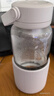 北鼎（Buydeem）玻璃杯茶水分離泡茶杯子 耐高溫水杯便攜隨手杯 教師節(jié)禮物燕麥白 曬單實拍圖