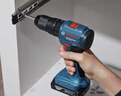 博世（BOSCH）電鉆鉆墻打孔無(wú)刷鋰電沖擊鉆電動(dòng)螺絲刀GSB185 18V雙電小黑俠套裝 曬單實(shí)拍圖