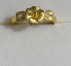 周生生黃金戒指 心花怒放足金素圈戒指開(kāi)口戒27942R計價(jià) 2.8克 曬單實(shí)拍圖